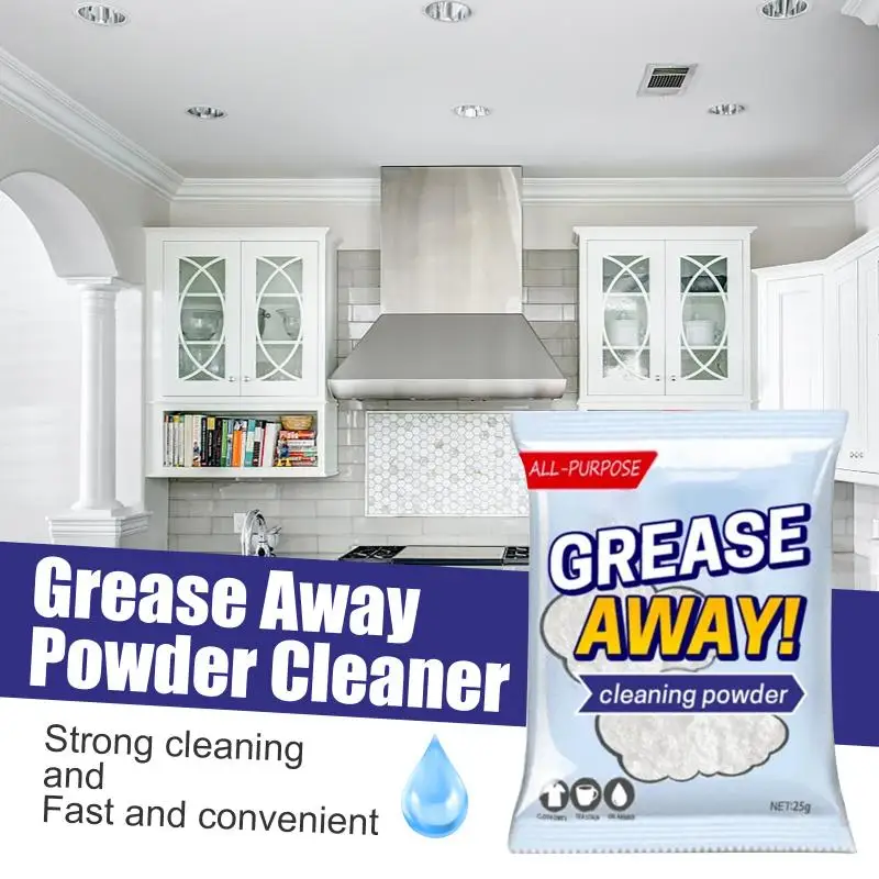 25g Grease Away Powder Cleaner Household Cleaning Chemicals Sink