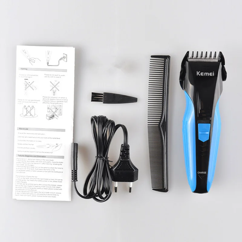 Профессиональная машинка для стрижки волос электрическая стрижка гребень триммер для бороды для мужчин триммер для волос Бритва Регулируемая бритва станок для бритья 42D