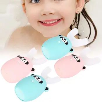 

2 Type -Shape Children Electric Toothbrush Automatic Silicon Sonic Teeth Whitening Toothbrush Teeth Brush Oral Care Dental Tool