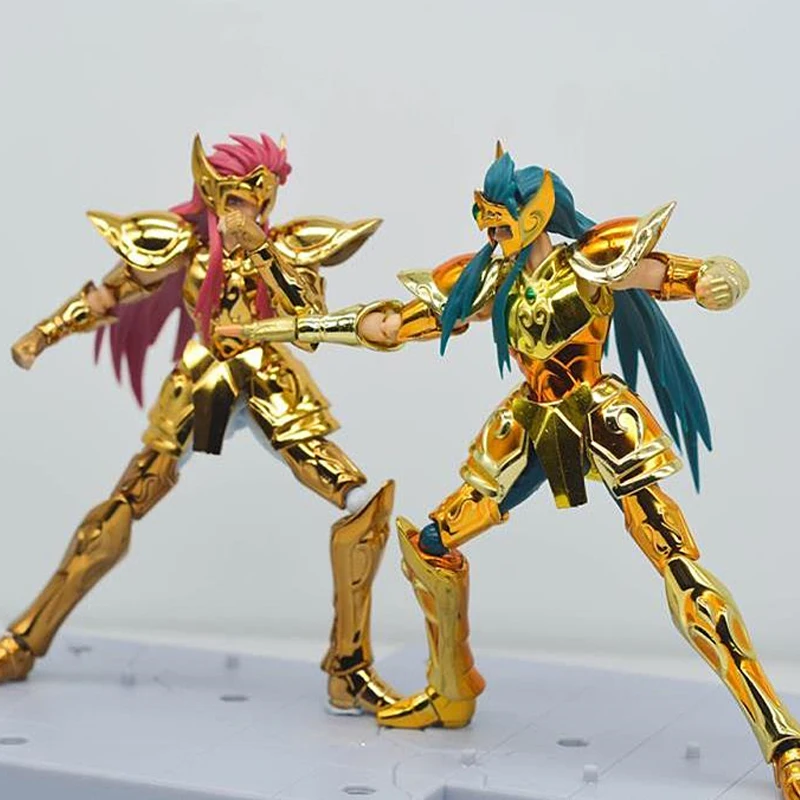 SG Model Saint Seiya Myth Cloth Gold EX DDP Aquarius Camus With Mini Totem/Object Knights of the Zodiac Action Figure In Stock | Игрушки и