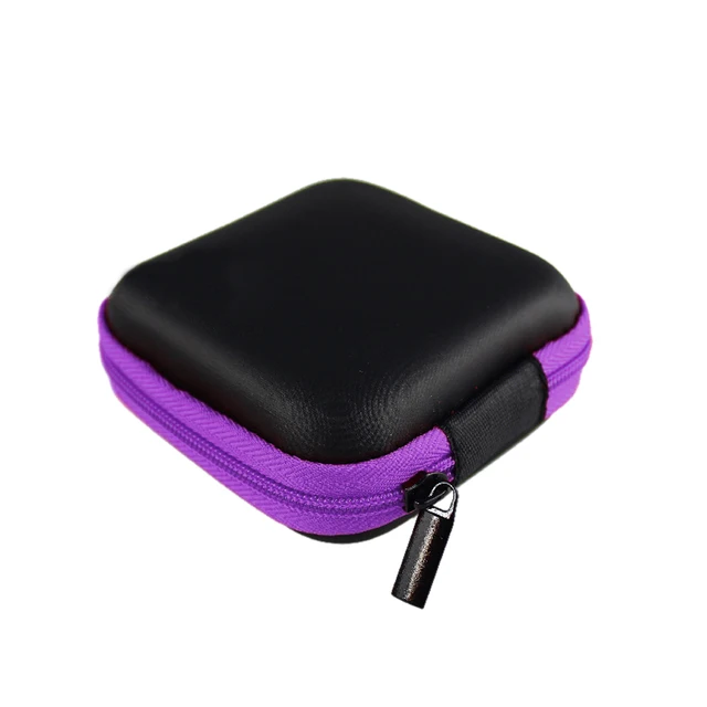 1pcs EVA Mini Portable Earphone bag Coin Purse Headphone USB Cable Case Storage Box Wallet Carrying Pouch Bag Earphone Accessory NO.9