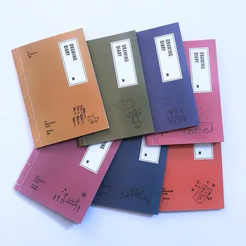 

Hot KPOP Bangtan Boys 2019 Summer Drawing Diary Mini Photo Book Postcard Collection Photocard Photo Copies Jung Kook Fans Gift