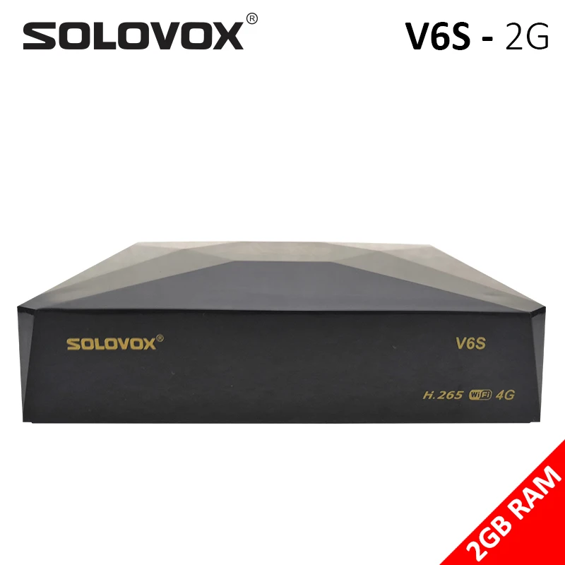 SOLOVOX V6S спутниковый ТВ приемник DVB S2 Поддержка M3U Xtream Stalker карты обмена Бразилия IKS