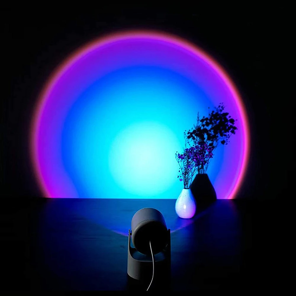 USB Sunset Projector 5W 180 Degree Rotation Atmosphere Sunset Creative usb-sunset-projector-5w-180-degree-rotation-atmosphere-sunset-creative