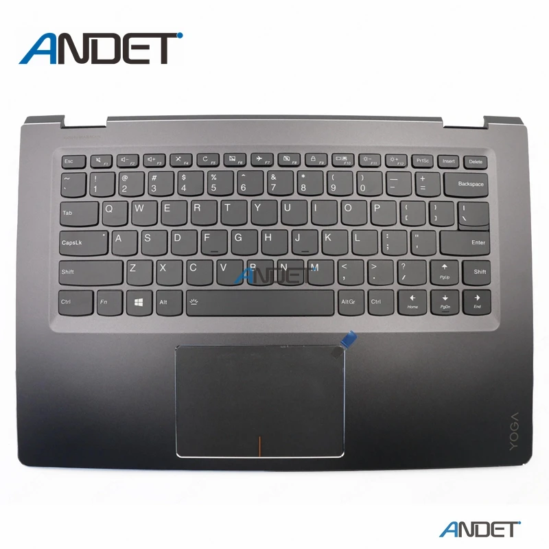 Чехол для lenovo IdeaPad Flex 4-14 4 1470 1480 Yoga 510-14 Yoga 510-14ISK palmest, верхний чехол, Клавиатура США, тачпад