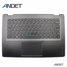Чехол для lenovo IdeaPad Flex 4-14 4 1470 1480 Yoga 510-14 Yoga 510-14ISK palmest, верхний чехол, Клавиатура США, тачпад