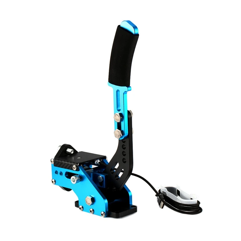 

New Logitech Brake System 14 Bit Hall Sensor Usb Handbrake Sim For Racing Games G25/27/29 T300 T500 Fanatec Osw Dirt Rally Blue