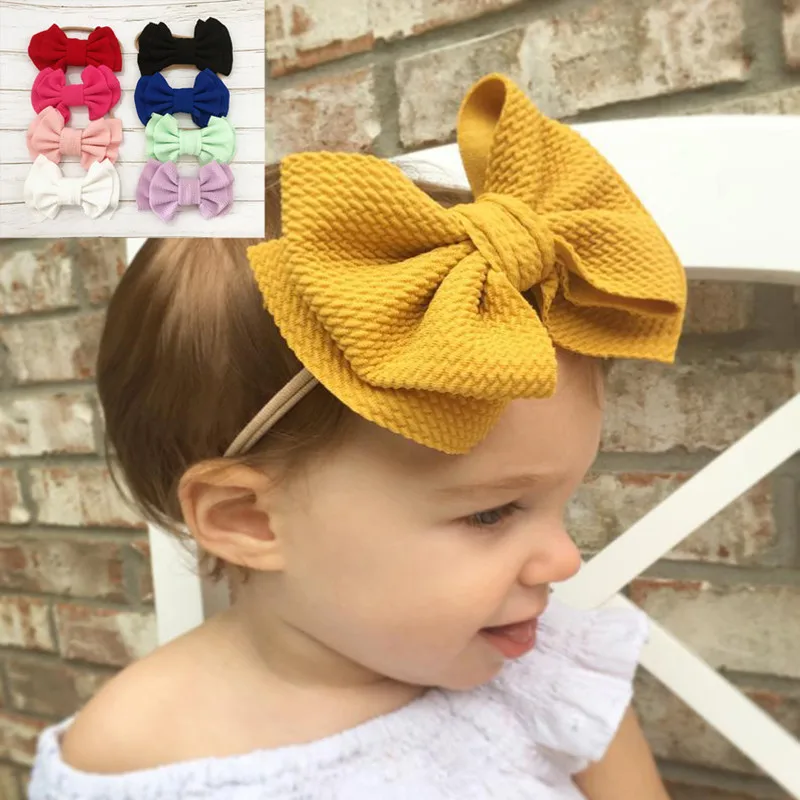 Wecute новая детская одежда с бантом для девочек лента волос Головной убор