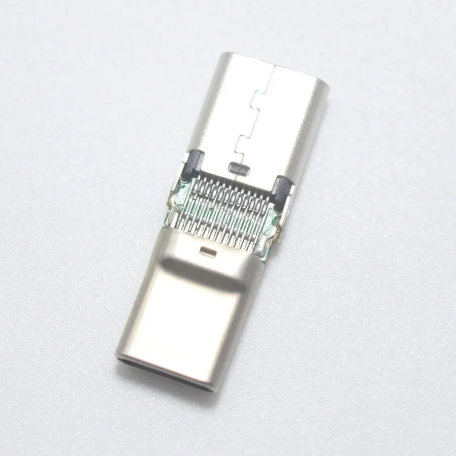 1 шт. USB 3,1 type C разъем 24Pin штекер для Женский Джек удлинитель тестовая линия DIY адаптер