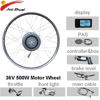 

Electric Bike kit 36V 250W-500W Front Motor Wheel 20''24''26''700C E Bike Conversion Kit Bicycle Cycling Bicicleta Electrica