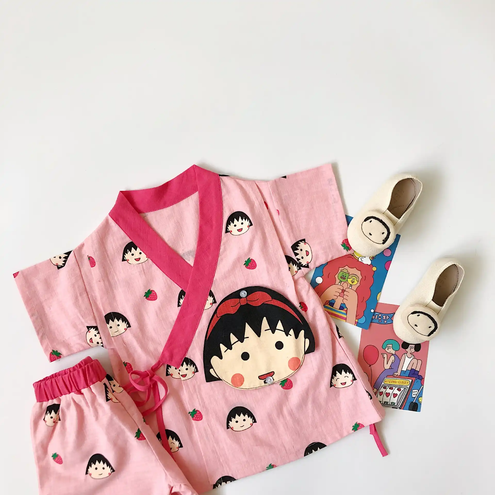 Tonytaobaby 新夏洋服少年少女子供服漫画のキャラクターフルの日本パジャマ 服セット Aliexpress
