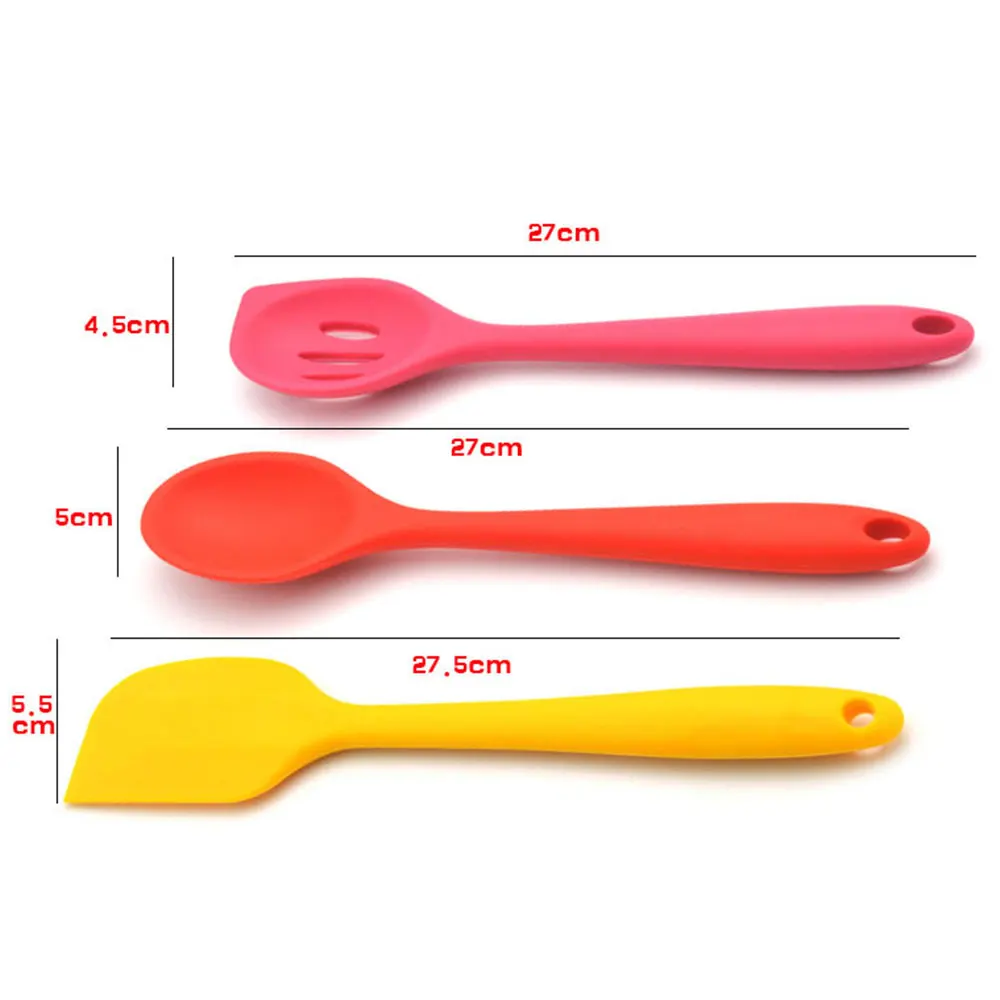 10 шт. Пособия по кулинарии Посуда Набор силиконовая ложка для макарон венчик