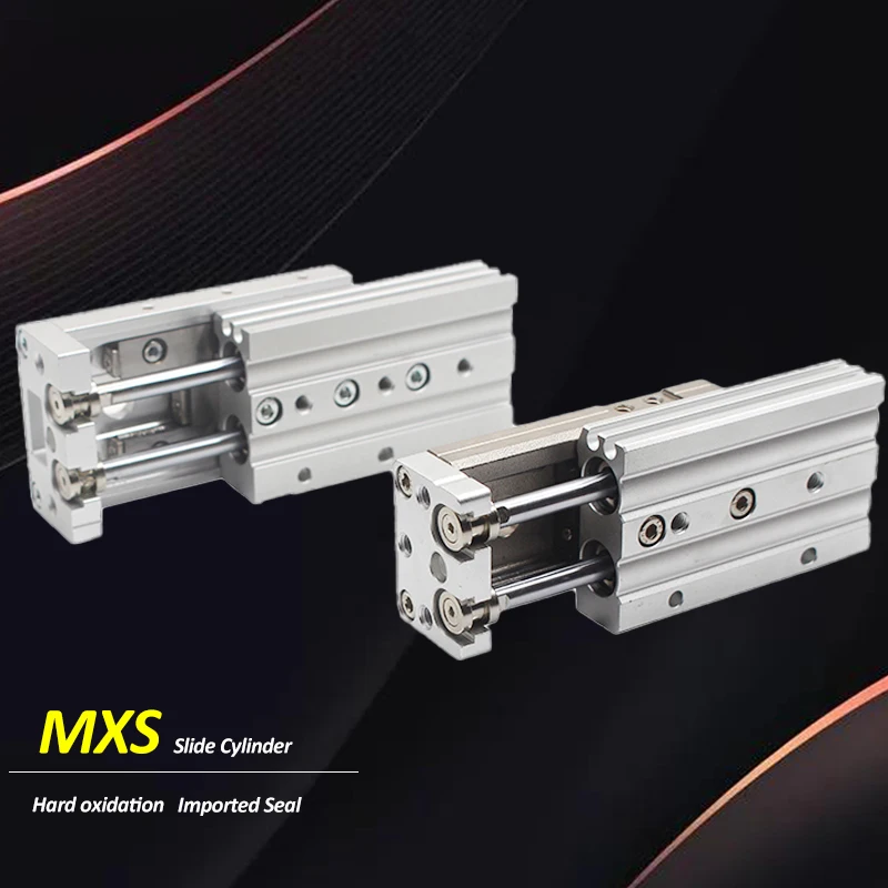 

SMC Type dual rod Rail air pneumatic slide cylinder MXS12 MXS12L MXQ12 MXQ12L MXS16 MXS16L MXQ16 MXQ16L