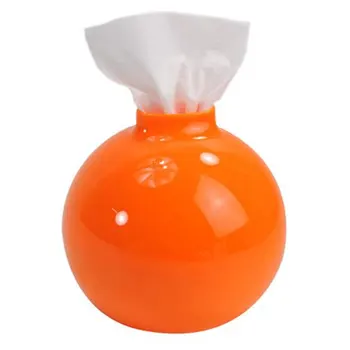 

Round Tissue Box Holder Plastic Paper Tissue Container Tissue Toilet Paper Case Cover Bath Home Office Storage Organizer