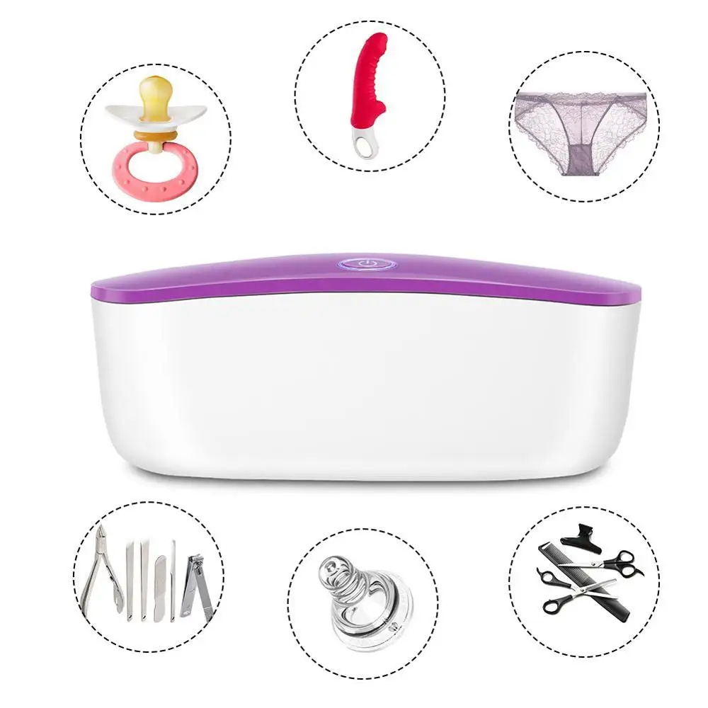 Multifunction Disinfector Toothbrush Makeup Brush Sanitizer Box Portable USB UVC Strong Band Ultraviolet Disinfection Box 3