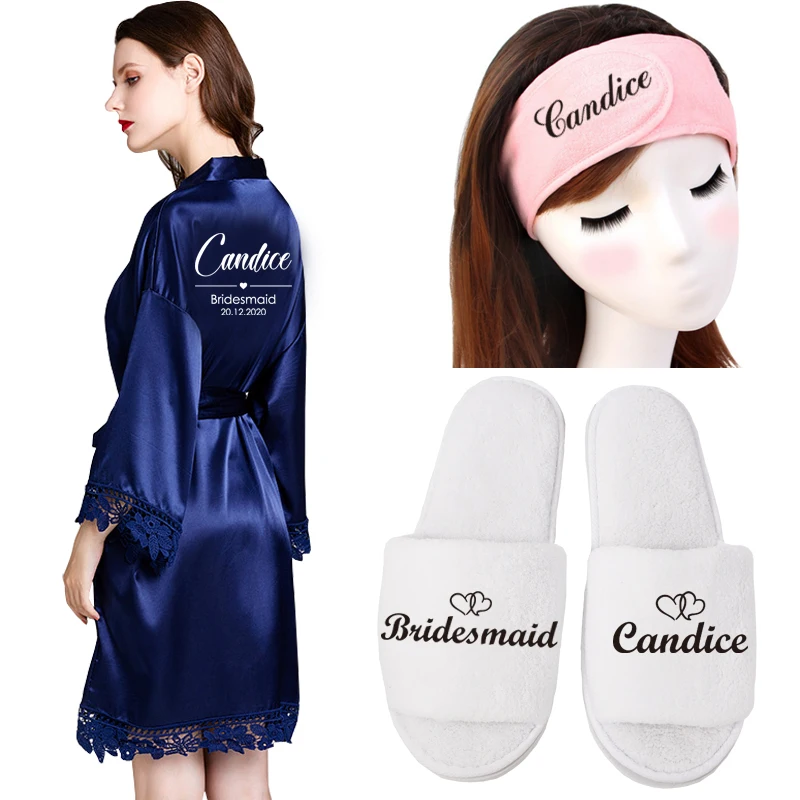 蓝色 robe shoe band