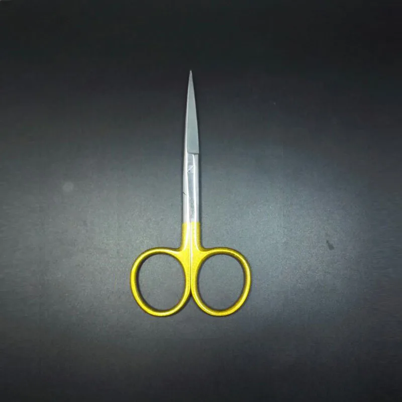 Fly Tying Scissors 1pcs hard&super sharp fly tying scissors with arrow point or long heavy straight blade fly fishing tools for precise cutting