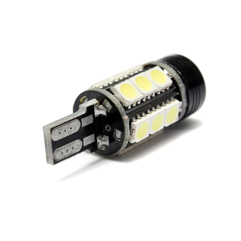 2 шт. W16W светодиодный светильник Canbus 921 912 5050 SMD резервный обратный светильник 6500K белый 7 Вт 12 В Авто внешний светильник чистый белый