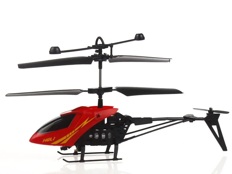

RC Helicopter 2 CH 2 Channel Mini RC Drone With Gyro Crash Resistant RC Toys