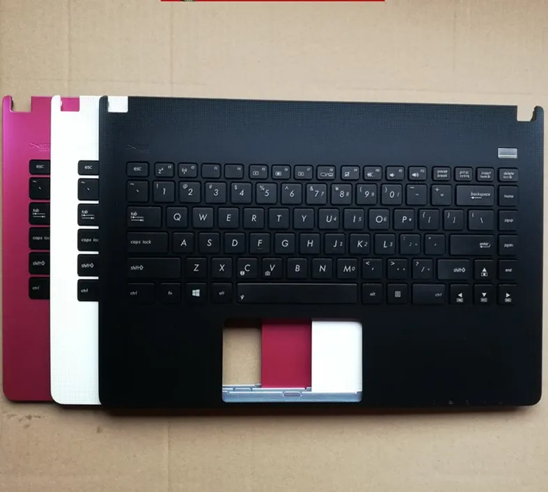  Brand new and original for ASUS X401 X401A X401U F401A C shell palm rest keyboard rose red black wh