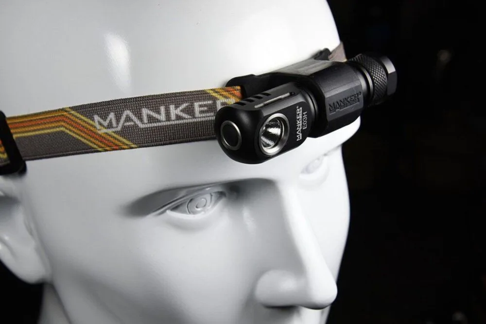 Manker E03H AA налобный фонарь 350LM CREE XP-L/Nichia 219C светодиодный фонарь с головкой, магнитный хвост, реверсивный зажим