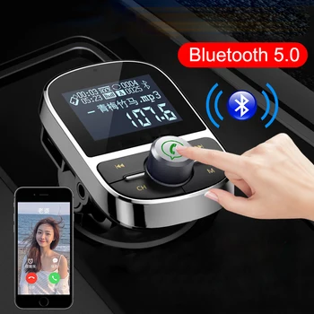

JINSERTA Car MP3 Player USB Charger Music Radio Bluetooth Receiver FM Transmitter Modulator Handsfree AUX audio Music Player Kit