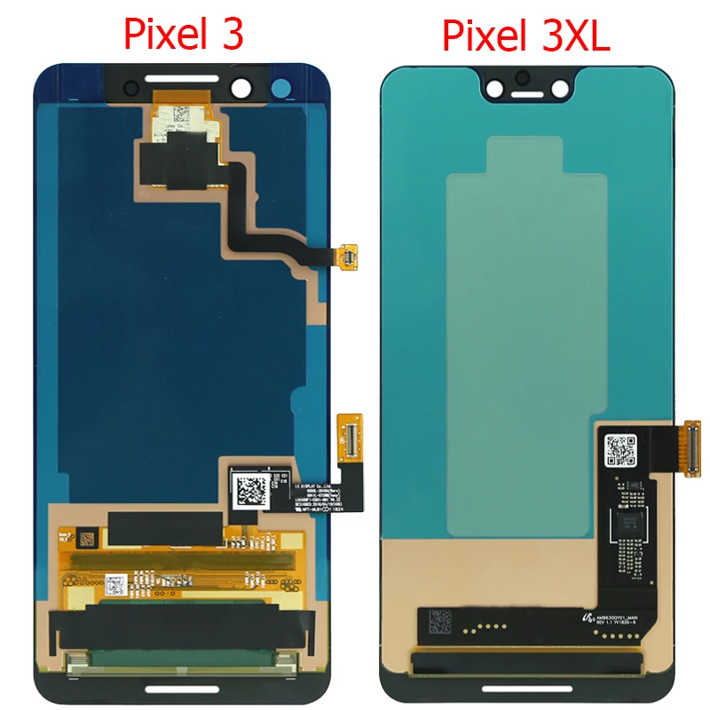 Google Pixel - Superior Feather様用 美品GooglePixel3XL128G Google Pixel 3 3xl用フレーム付き液晶タッチスクリーン,ガラス
