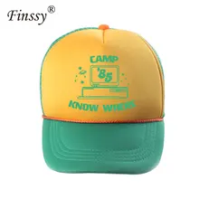 Странные вещи 3 героя того же параграфа желтая крышка пляжный козырек знать-где бейсболка