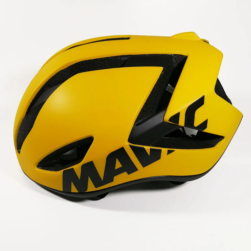 Дизайн, велосипедный шлем MAVIC, аэродинамический дорожный шлем Comete Ultimate, пневматический шлем, мужской спортивный гоночный дорожный велосипедный шлем - Цвет: 01