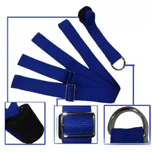 Дверной гибкий растягивающийся ножной ремень для балета, для танцев, гимнастики, тренировок, йоги, гибкий растягивающийся Пояс для ног и xs