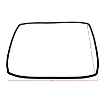 440x340 мм 4-сторонние дверцы духовки прокладки 440x340 мм 4-сторонние дверцы духовки прокладки