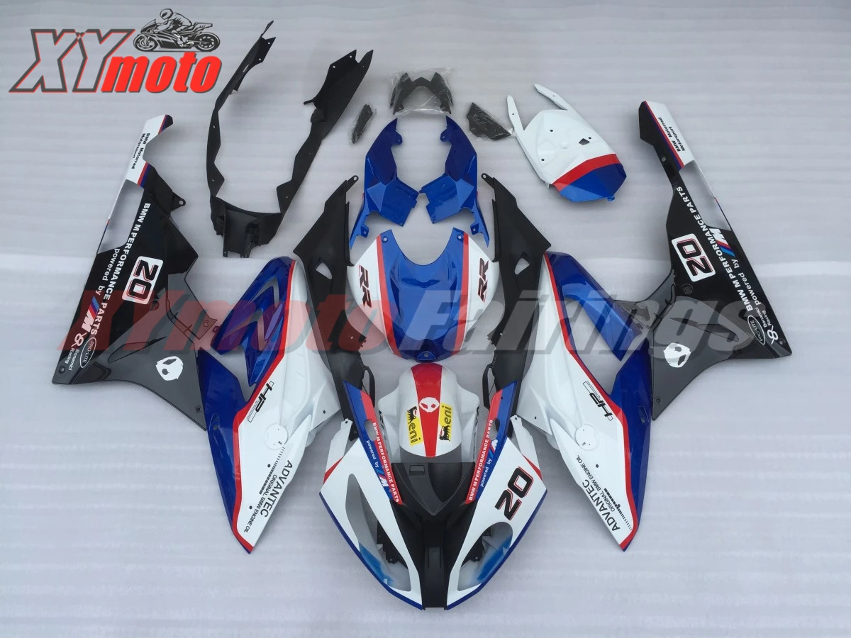 Motorcycle Fairings Kit For BMW S1000RR 15 16 17 18 Injection ABS Fairing S1000 RR- High quality Gloss Bodyworks