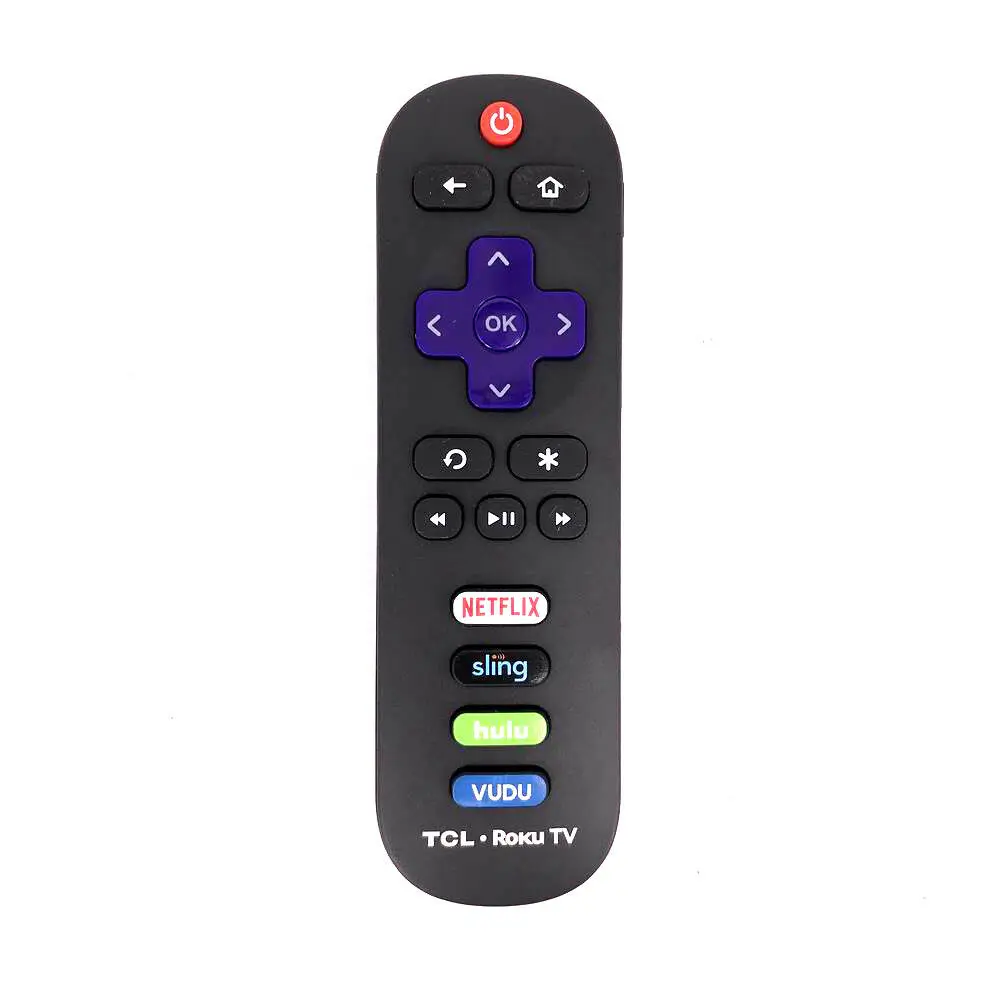 

TCL Roku RC280 Remote Control for Roku 3600R New Original RC280 For TCL Roku TV Remote Control Netflix HULU Vudu Key 32S3800