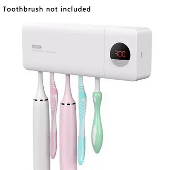 

Toothbrush Sterilizer Punch-free Household Smart Toothbrush Sterilization Box UVC Ultraviolet Toothbrush Sterilizer