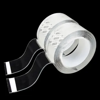 

1/2/3/5m Reusable Double-Sided Adhesive Nano Traceless Tape Tie Glue Gadget Removable Sticker Washable Fita Adhesive Loop Disks