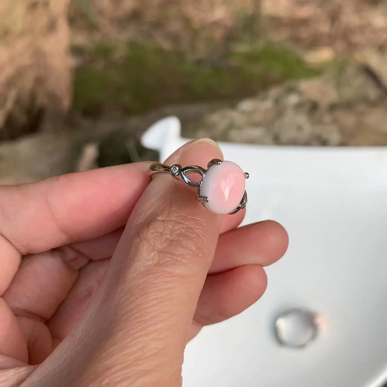 natural shell ring female handmade ring Jewelry for Women Gift