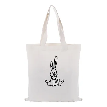 

Canvas Tote Bag ILLUSTRATION Handbag Custom Print Logo DIY Shopping Bag Daily Use Eco Reusable Recycled