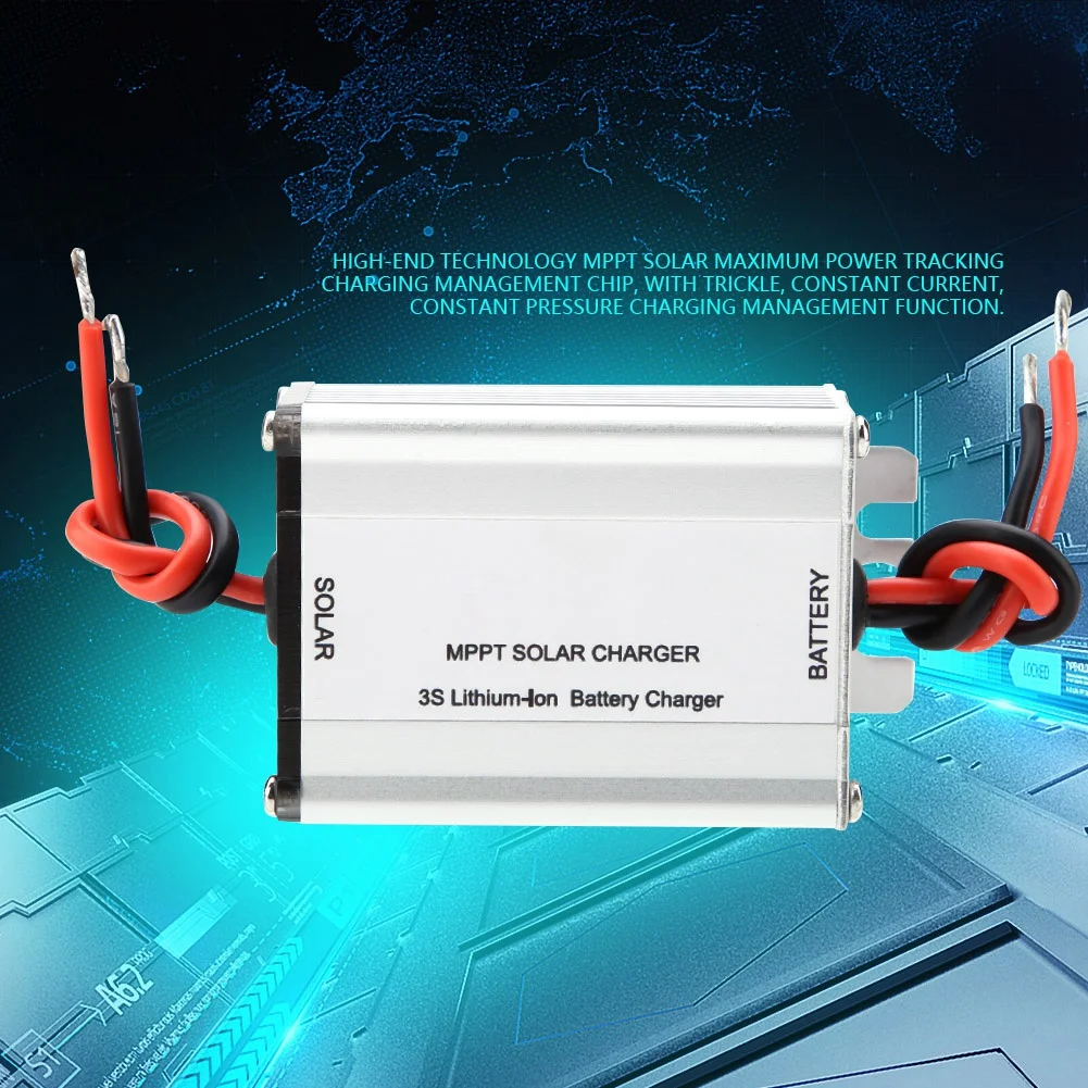 

BQ24650 18V 5A MPPT Solar Panel Controller 3S Li-Ion Battery/4S LiFePO4 Lithium Battery Charging Board