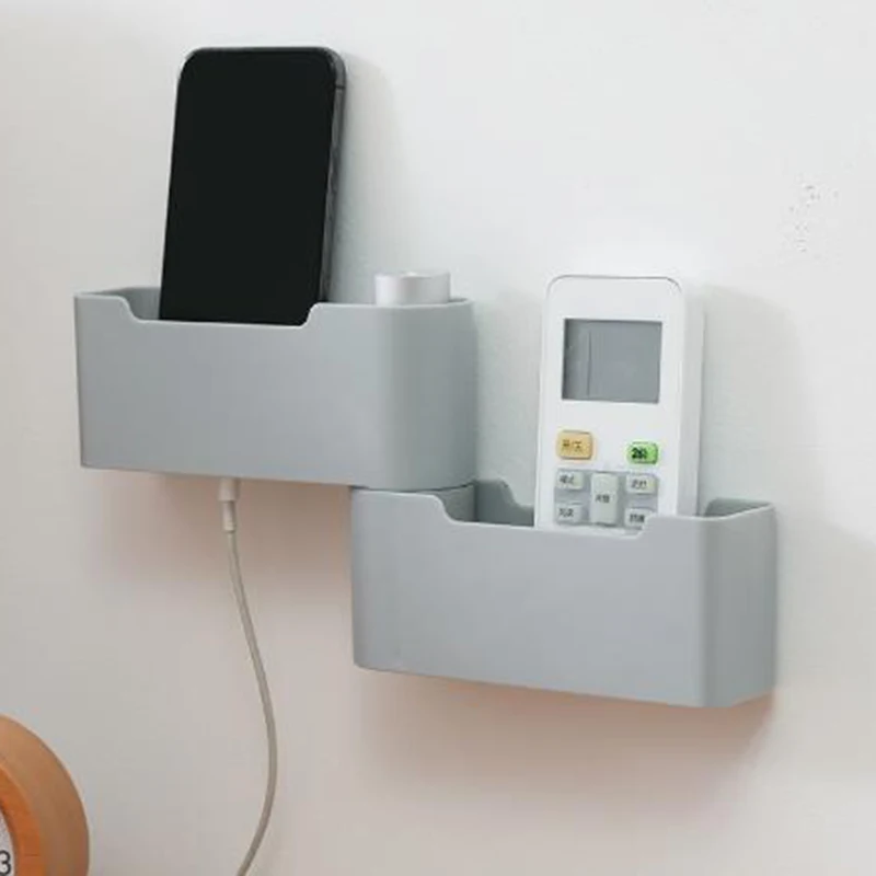 Настенный держатель для хранения домашнего подставка мобильных телефонов ТВ