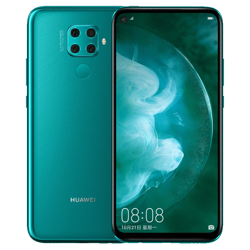 Смартфон huawei Nova 5z, 6,26 дюймов, Kirin 810 Ai, четыре ядра, Android 9,0, разблокировка отпечатков пальцев, Поддержка Google play