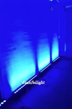

8pieces 18x10w rgbw led wall washer light dmx512 indoor led bar rgbw for wedding party show event