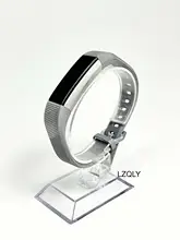 Fitbit pulsera inteligente de silicona para hombre y mujer, pulsera deportiva con seguimiento de actividad, color gris, Unisex