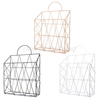 

Nordic Style Magazine File Book Rack Desktop Hanging Storage Shelf Office Home