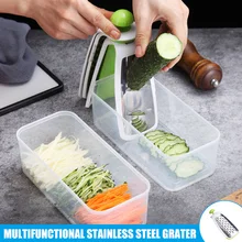 Многофункциональный ручной складной картофель Овощной измельчитель для фруктов слайсер WXV