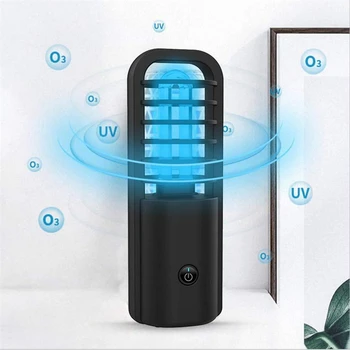 

UV Germicidal Lamp Ultraviolet UVC Ozone Lamp Portable USB Rechargeable Ultraviolet Sterilization Lamp Mini Car Sterilizer Light
