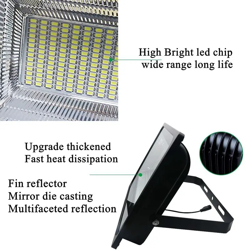 Солнечная батарея szyoumy мощность прожектор 30 Вт двойной цвет Открытый Солнечный прожектор мощный прожектор повышенной яркости с пультом дистанционного управления 4 модели