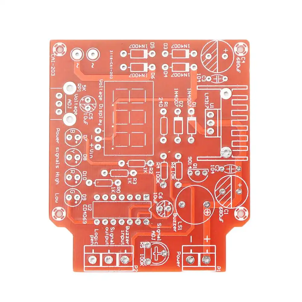 LM317 регулируемый источник питания постоянного тока DIY Электронный комплект 220 В/110 В до DC1.25-12V Вольтметр для пайки тренировочный аксессуар