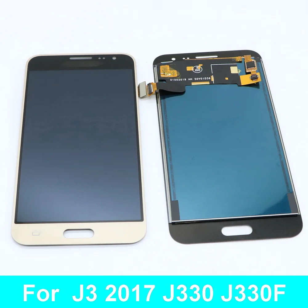 

For Samsung Galaxy J3 2017 J330 J330F Phone LCD Display Touch Screen Digitizer Assembly with Brightness Control