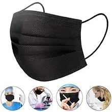50 pces máscara de poeira descartável pm2.5 vento máscaras de proteção contra a poluição da névoa filtro pessoal mascarilla militar verde