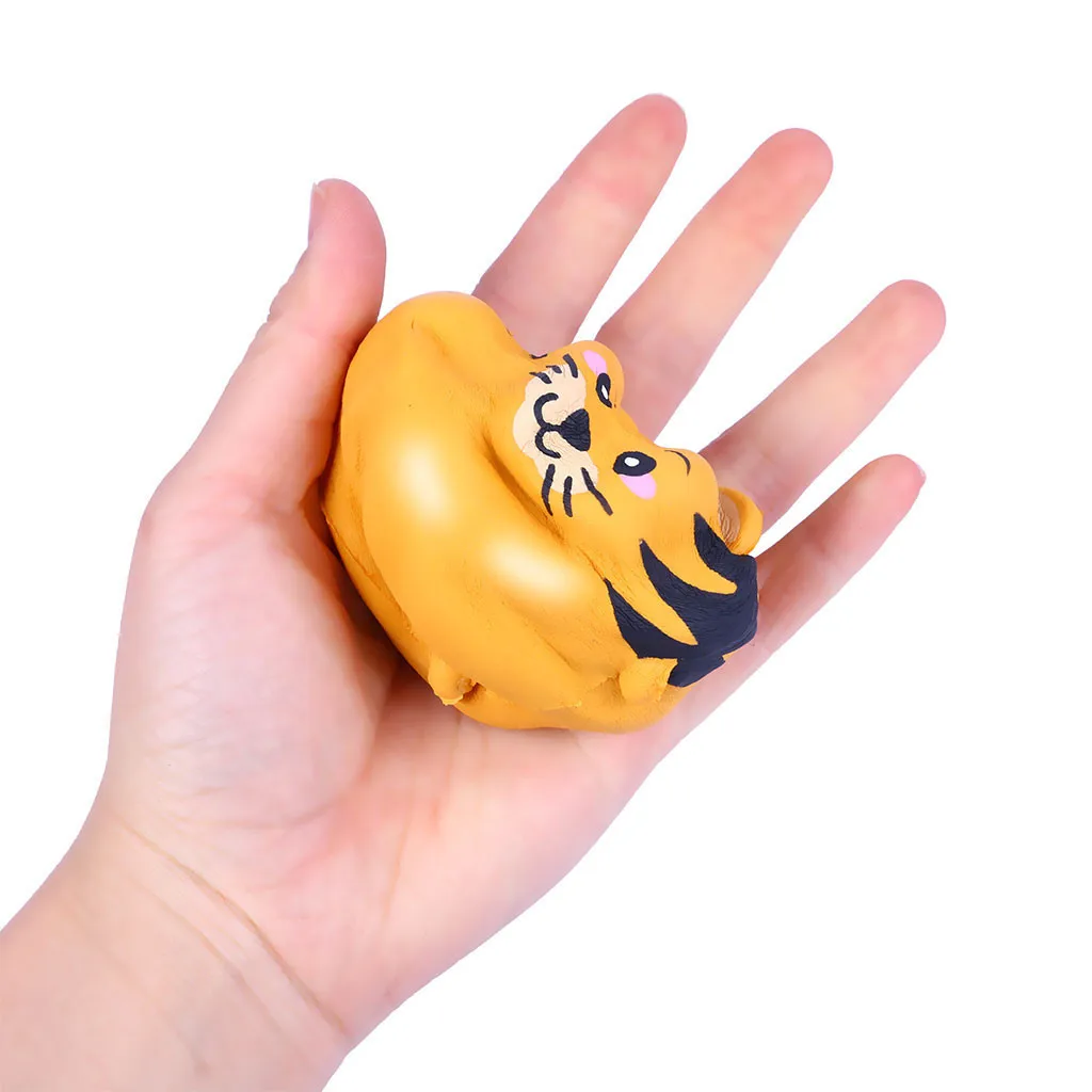 4 Pcs Adorable Animals Slow Rising Stress Relief doll Squeeze Decompression Toy Funny Holiday Gift Simulation Cartoon toy #C
